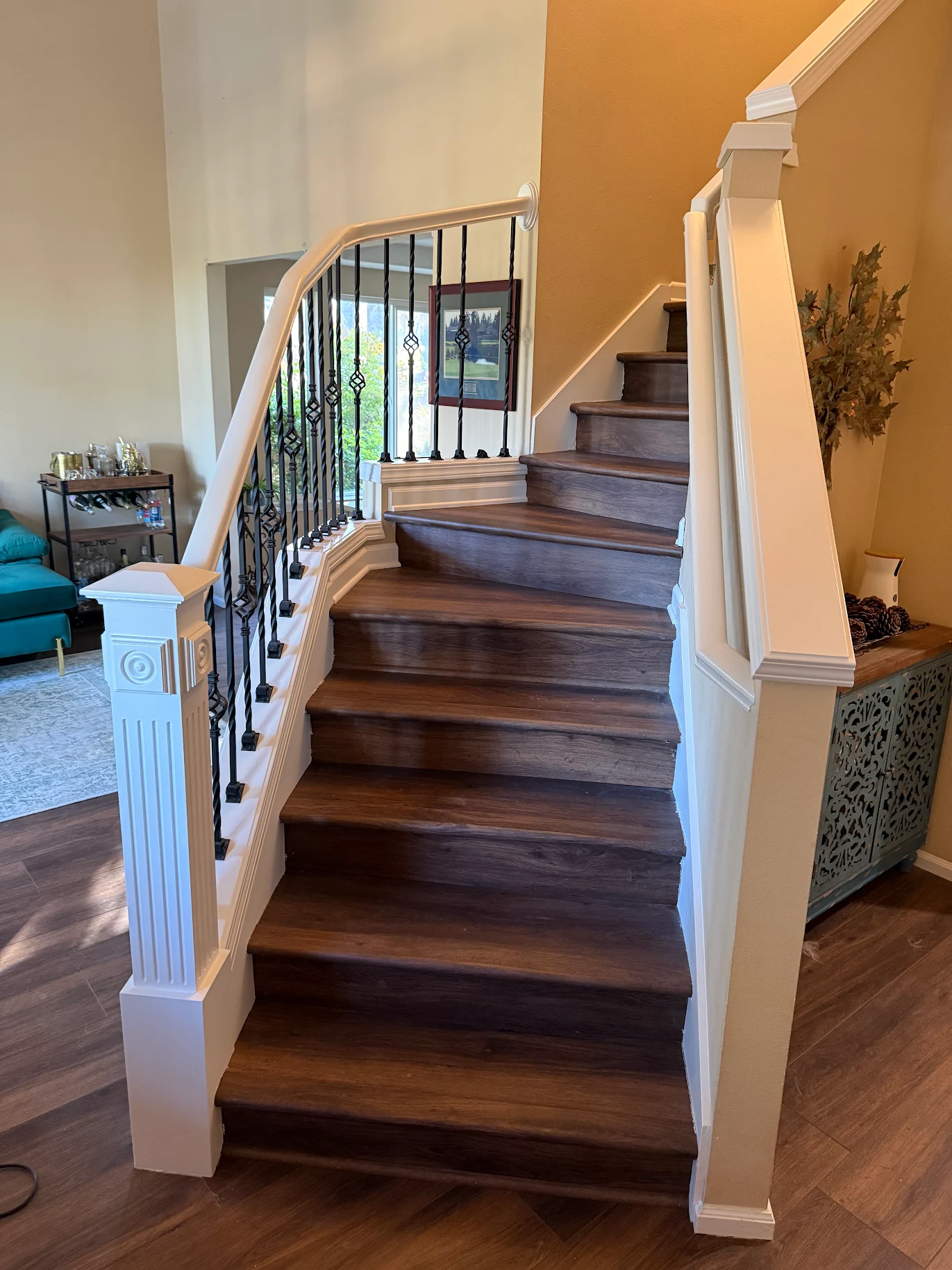 Staircase refresh, detail view